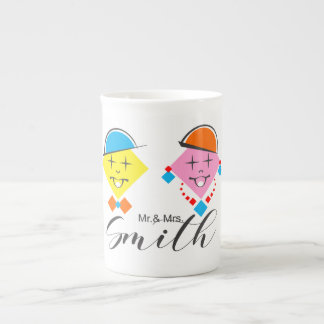 Taza De Porcelana Mug/Caneca Mr. & Mrs. Smith