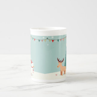 Taza De Porcelana Mug conmemorativa de los navidades