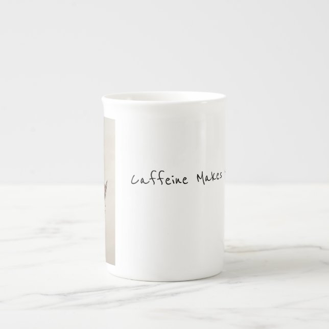 Taza De Porcelana Mug de Bassie (Frente)