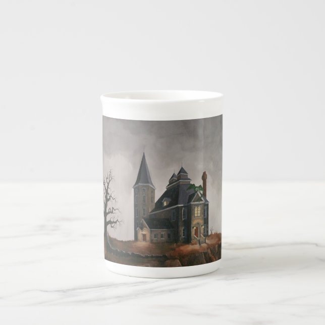 Taza De Porcelana Mug de Castle Bone China (Frente)