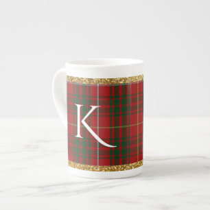 Taza De Porcelana Mug de China monogramada en vacaciones