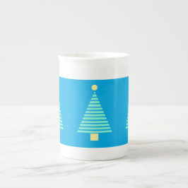 Taza De Porcelana Mug de China ósea con diseño festivo