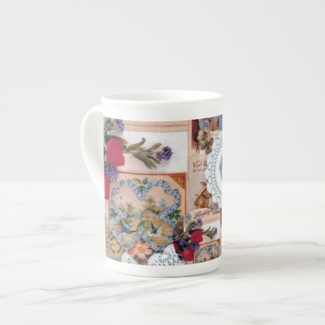 Taza De Porcelana Mug de China ósea victoriana (Izquierda)