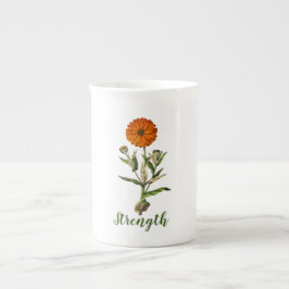 Taza De Porcelana Mug de declaración Inspiradora de fuerza de Marigo