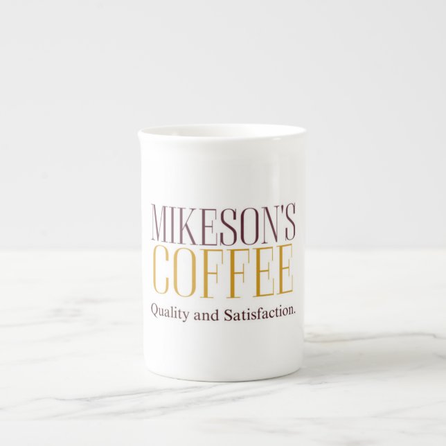 Taza De Porcelana Mug de especialidad (Frente)