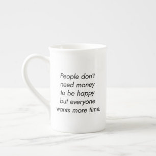 Taza De Porcelana Mug de especialidad de más tiempo