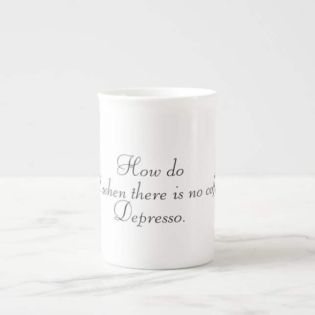 Taza De Porcelana Mug de estilo (Frente)