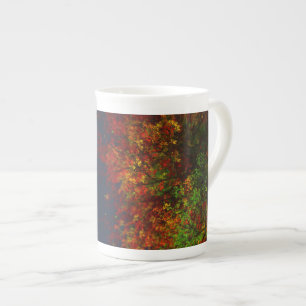 Taza De Porcelana Mug de la especialidad del arcoiris en caída