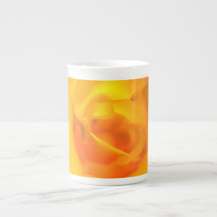 Taza De Porcelana Mug de la especialidad del Rosa amindado