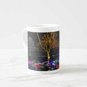 Taza De Porcelana Mug de la especialidad "Grove of Living Gems"
