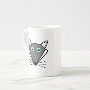 Taza De Porcelana Mug de Lobo de Halloween
