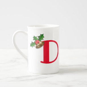 Taza De Porcelana Mug de Navidades personalizados de China con hueso