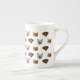 Taza De Porcelana Mug de perro, regalo de mamá de gato de perro