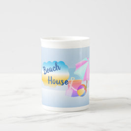 Taza De Porcelana Mug especial de Blue Beach House
