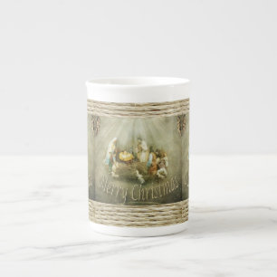 Taza De Porcelana Mug, Jesucristo, Feliz Navidad
