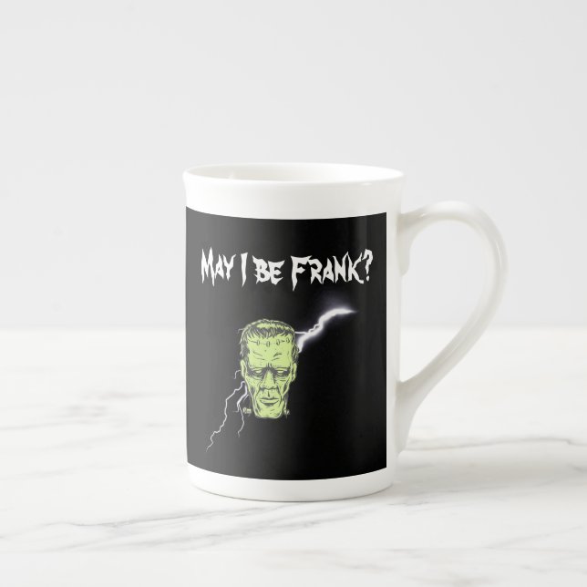 Taza De Porcelana Mug, ¿Puedo Ser Frank, Frankenstein? (Derecha)