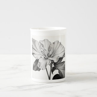 Taza De Porcelana Mug web floral gótica"