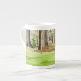 Taza De Porcelana Mugre de árbol
