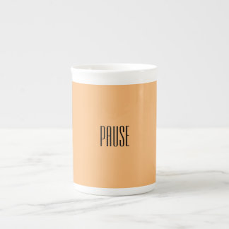 Taza De Porcelana Mugs Pausar