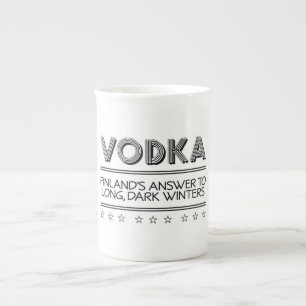 Taza De Porcelana Mugs personalizados de VODKA
