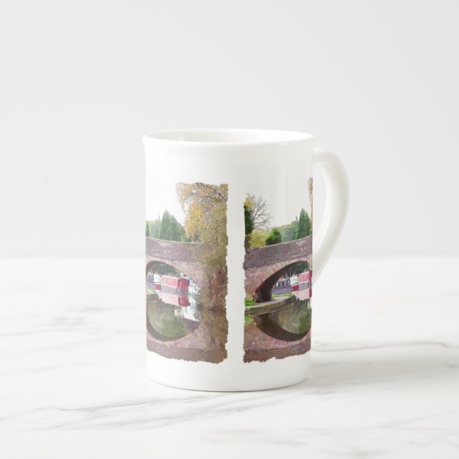 TAZA DE PORCELANA NARROWBOATS (Derecha)