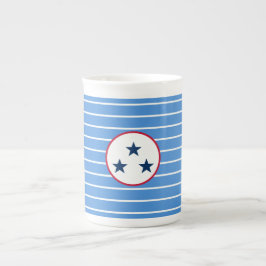 Taza De Porcelana Nashville, Tennessee Volunteer State Tri-Star