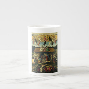 Taza De Porcelana Natividad mística de Sandro Botticelli