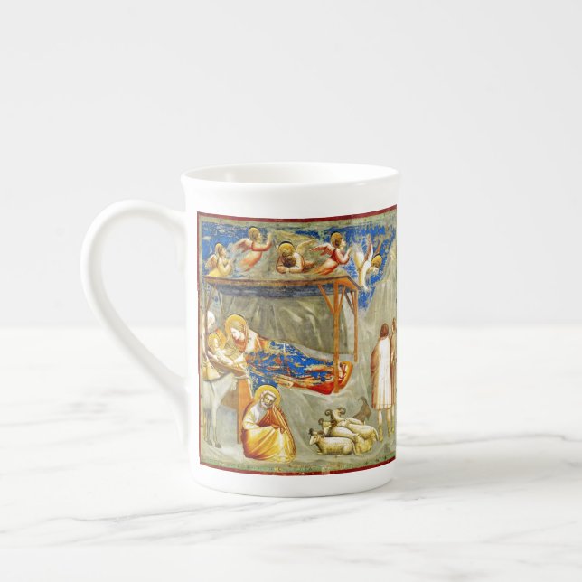 Taza De Porcelana Natividad Nacimiento de Jesús (Izquierda)