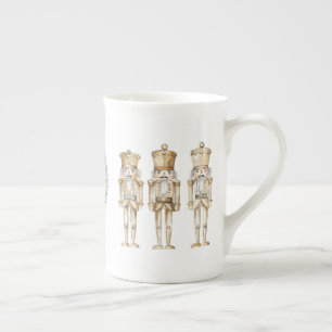 Taza De Porcelana Navidades de cazatalentos de oro