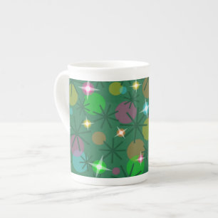 Taza De Porcelana Navidades Luces hueso china mug
