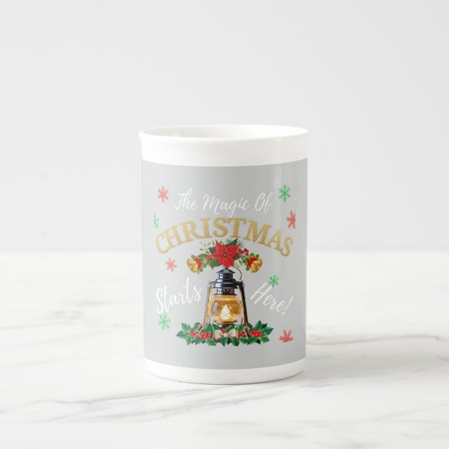 Taza De Porcelana Navidades mágicos Mug Especialidad Mug (Frente)