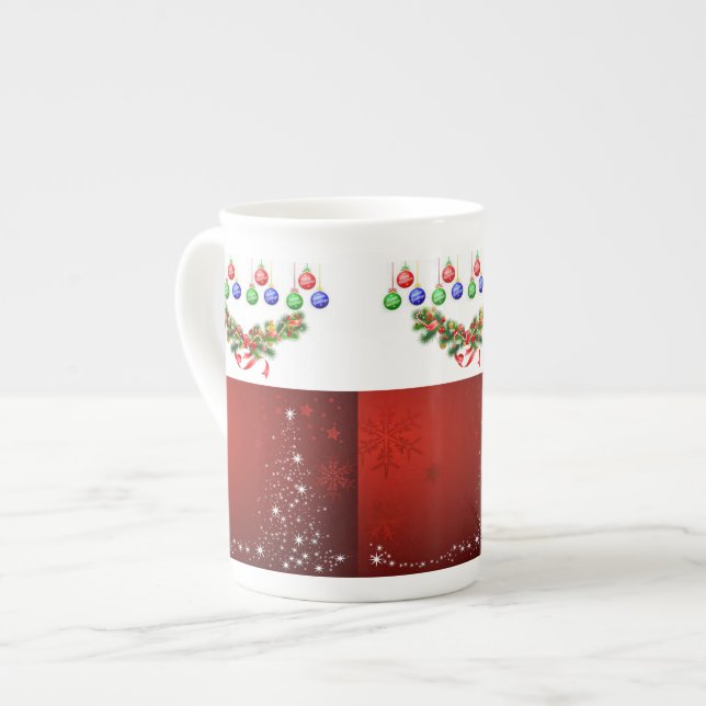 Taza De Porcelana Navidades Mug (Izquierda)