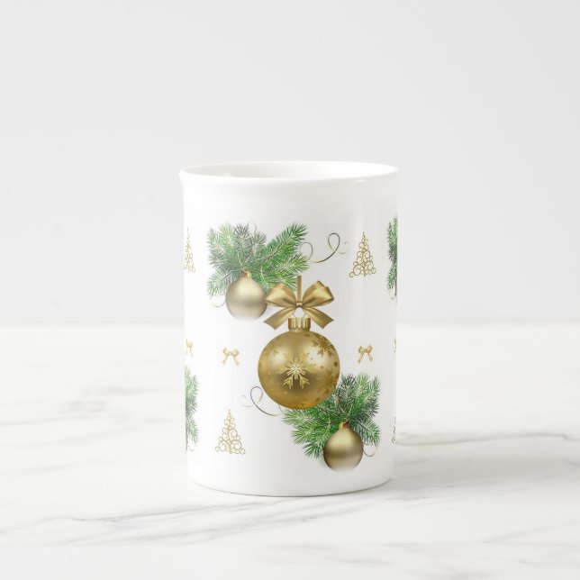 Taza De Porcelana Navidades Mug (Frente)