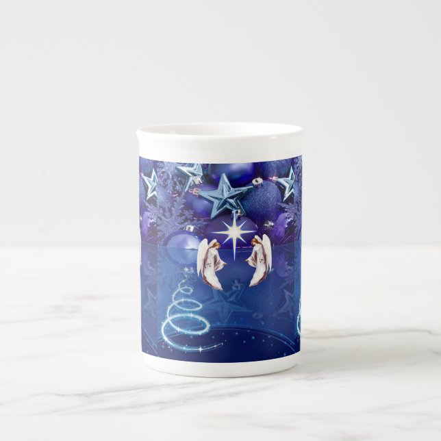 Taza De Porcelana Navidades Mug, Angel (Frente)