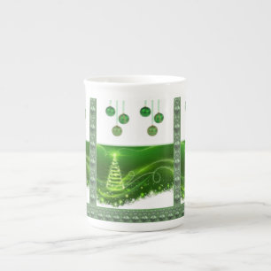 Taza De Porcelana Navidades Mug, Árbol de Navidad