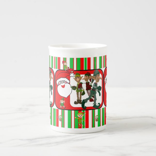 Taza De Porcelana Navidades Mug, Elf (Frente)