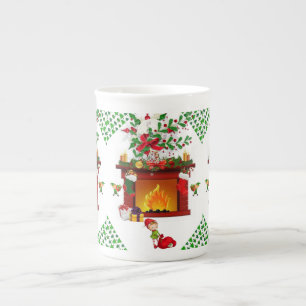 Taza De Porcelana Navidades Mug, Elf