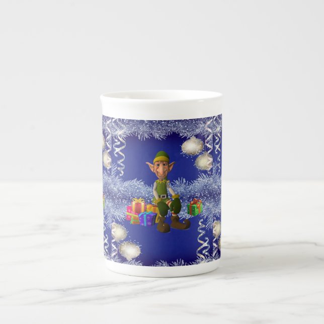 Taza De Porcelana Navidades Mug, Elf (Frente)