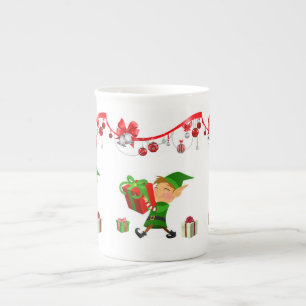 Taza De Porcelana Navidades Mug, Elf, Feliz Navidad
