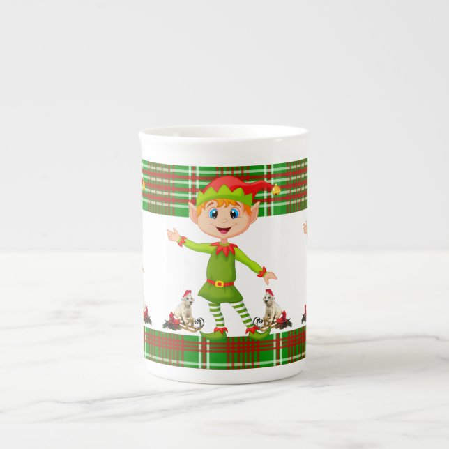 Taza De Porcelana Navidades Mug, Elf, Feliz Navidad (Frente)