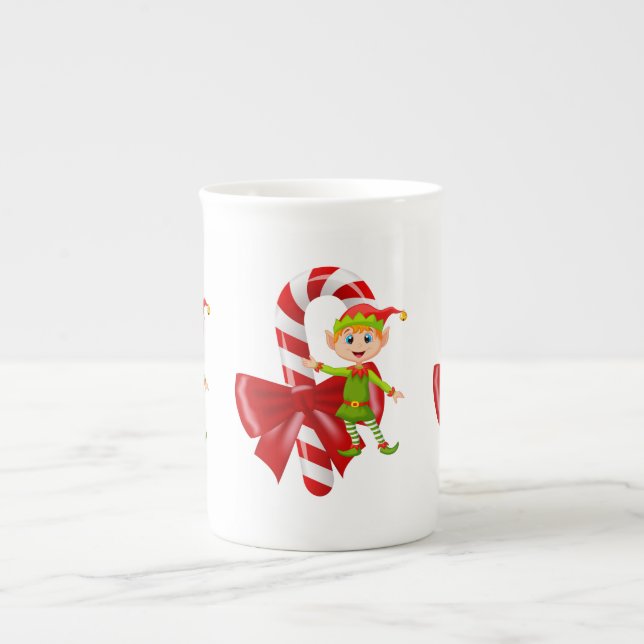 Taza De Porcelana Navidades Mug, Elf, Feliz Navidad (Frente)