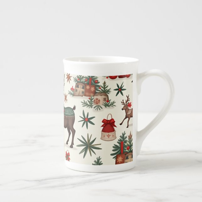 Taza De Porcelana Navidades mug f (Derecha)