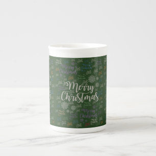 Taza De Porcelana Navidades Mug, Feliz Navidad