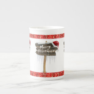 Taza De Porcelana Navidades Mug, Feliz Navidad