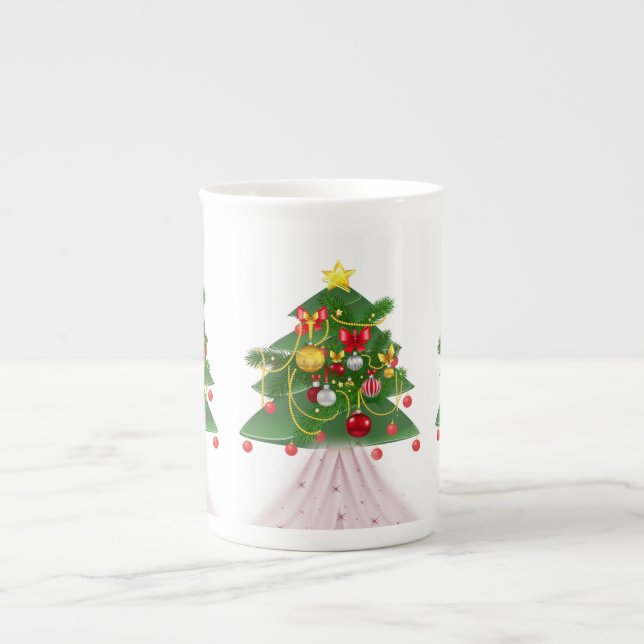 Taza De Porcelana Navidades Mug, Feliz Navidad (Frente)