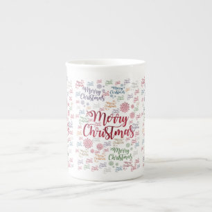 Taza De Porcelana Navidades Mug, Feliz Navidad