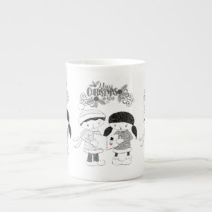 Taza De Porcelana Navidades Mug, Feliz Navidad