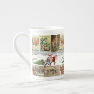 Taza De Porcelana Navidades Mug, Papá Noel, Feliz Navidad