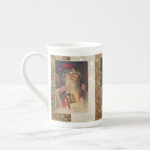 Taza De Porcelana Navidades Mug, Papá Noel, Feliz Navidad
