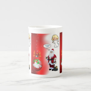 Taza De Porcelana Navidades Mug, Santa
